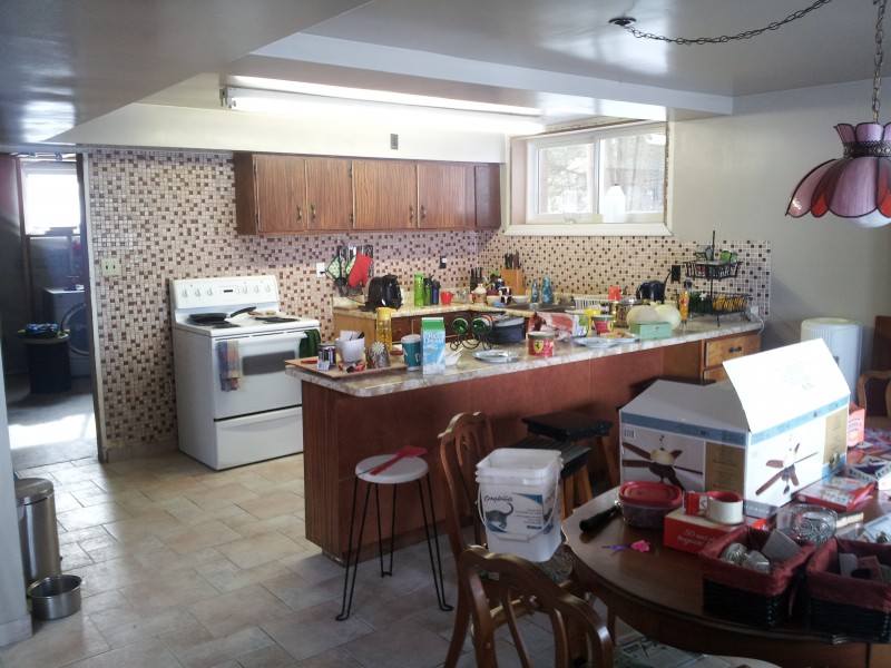 Living through renovations, another topic for discussion.