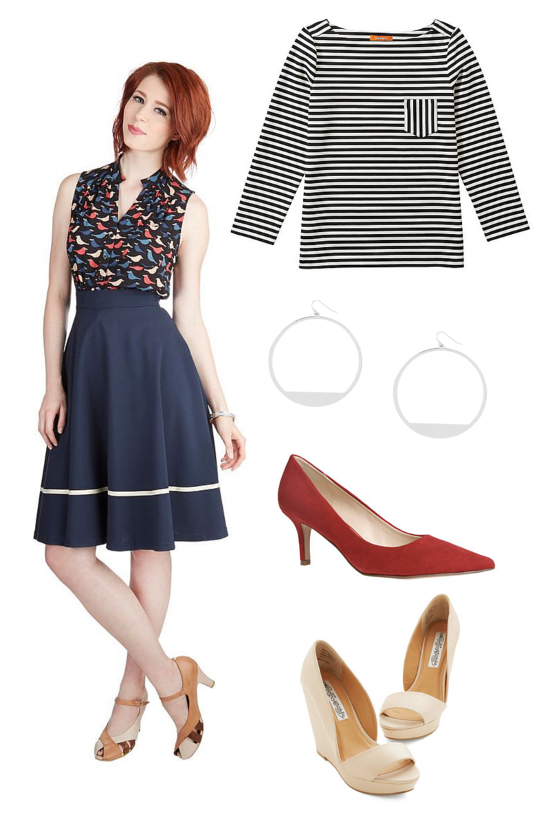 What MF Wore To Work… This Skirt Was Made For Twirling!