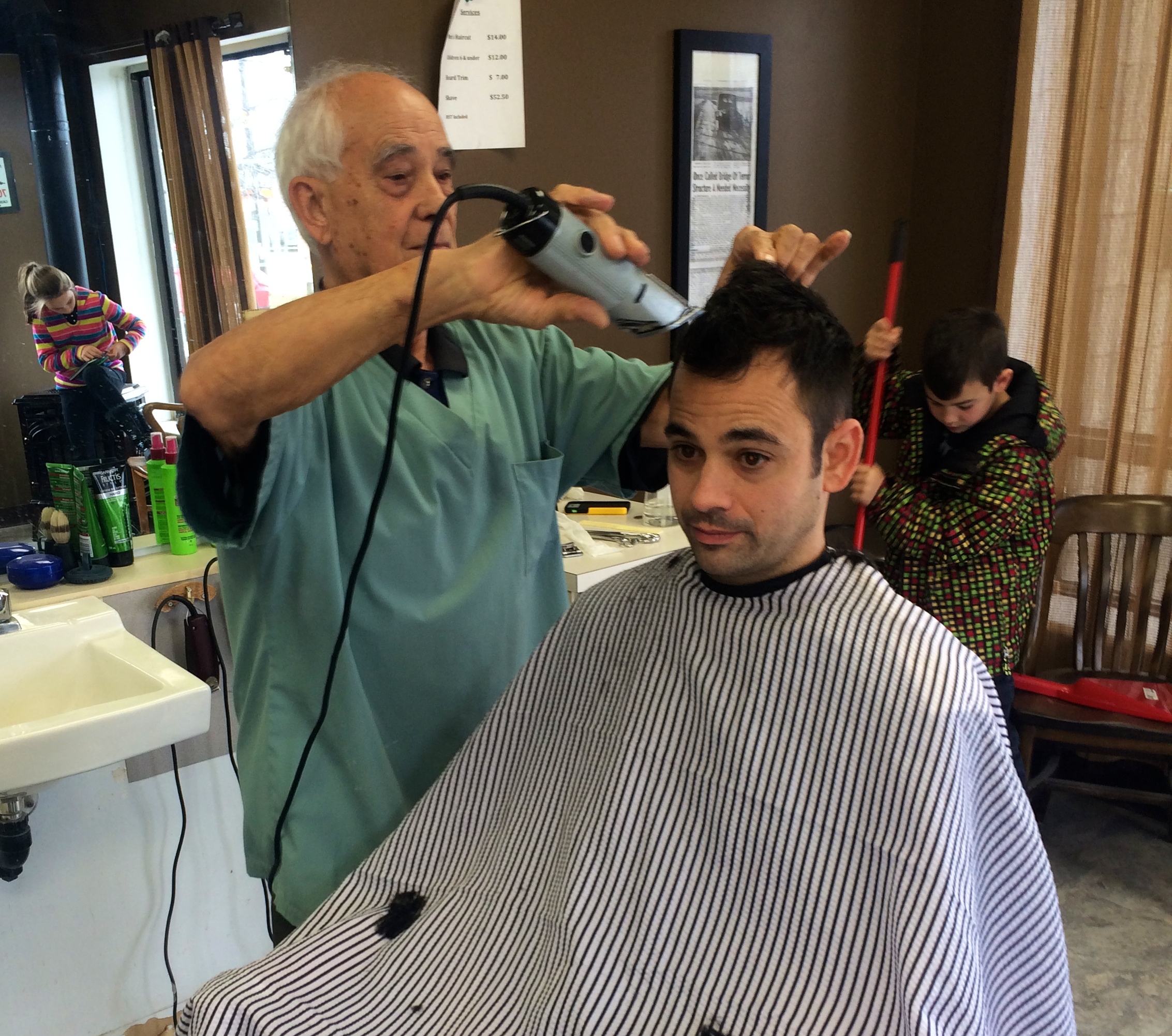 Your Husband’s a Barber?
