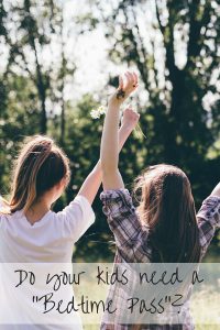 Do Your Kids Need a "Bedtime Pass"?