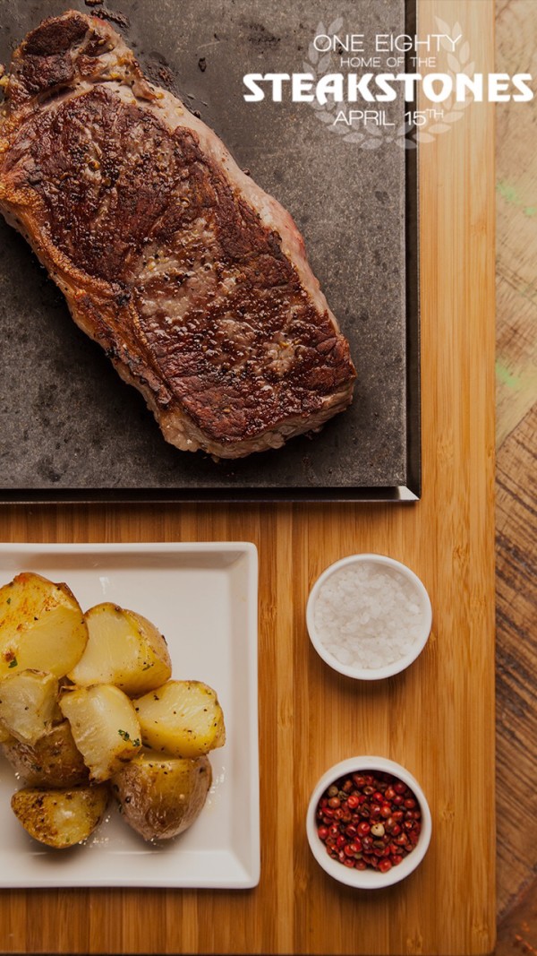 Win A Steakstone Dinner From One Eighty