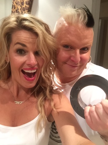 How to Get Drag Queen Cleavage USING DUCT TAPE?!! 