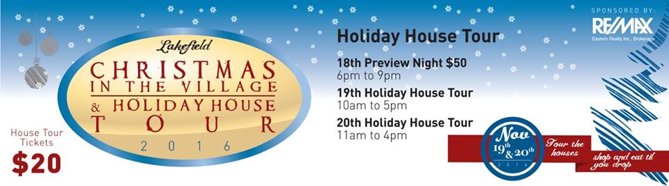 Christmas in the Village & Holiday House Tour 2016