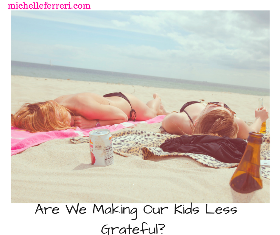 Are We Making Our Kids Less Grateful?