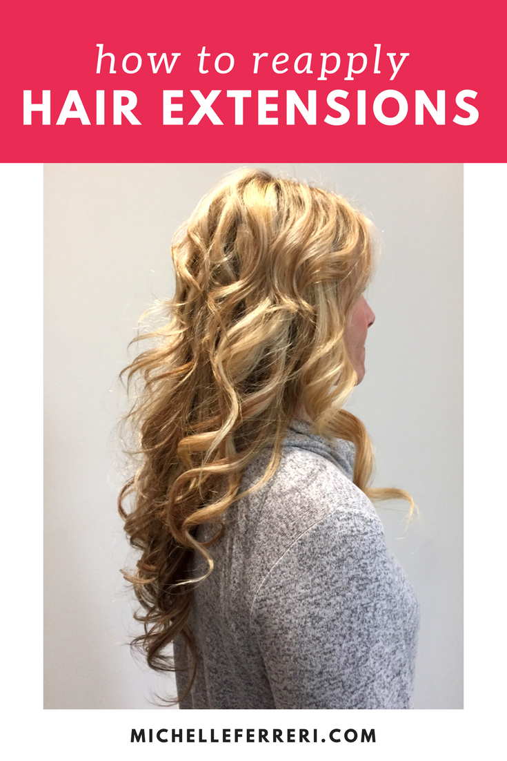 How To Reapply Hair Extensions 