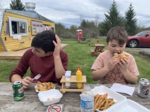 Poutine at the chip truck